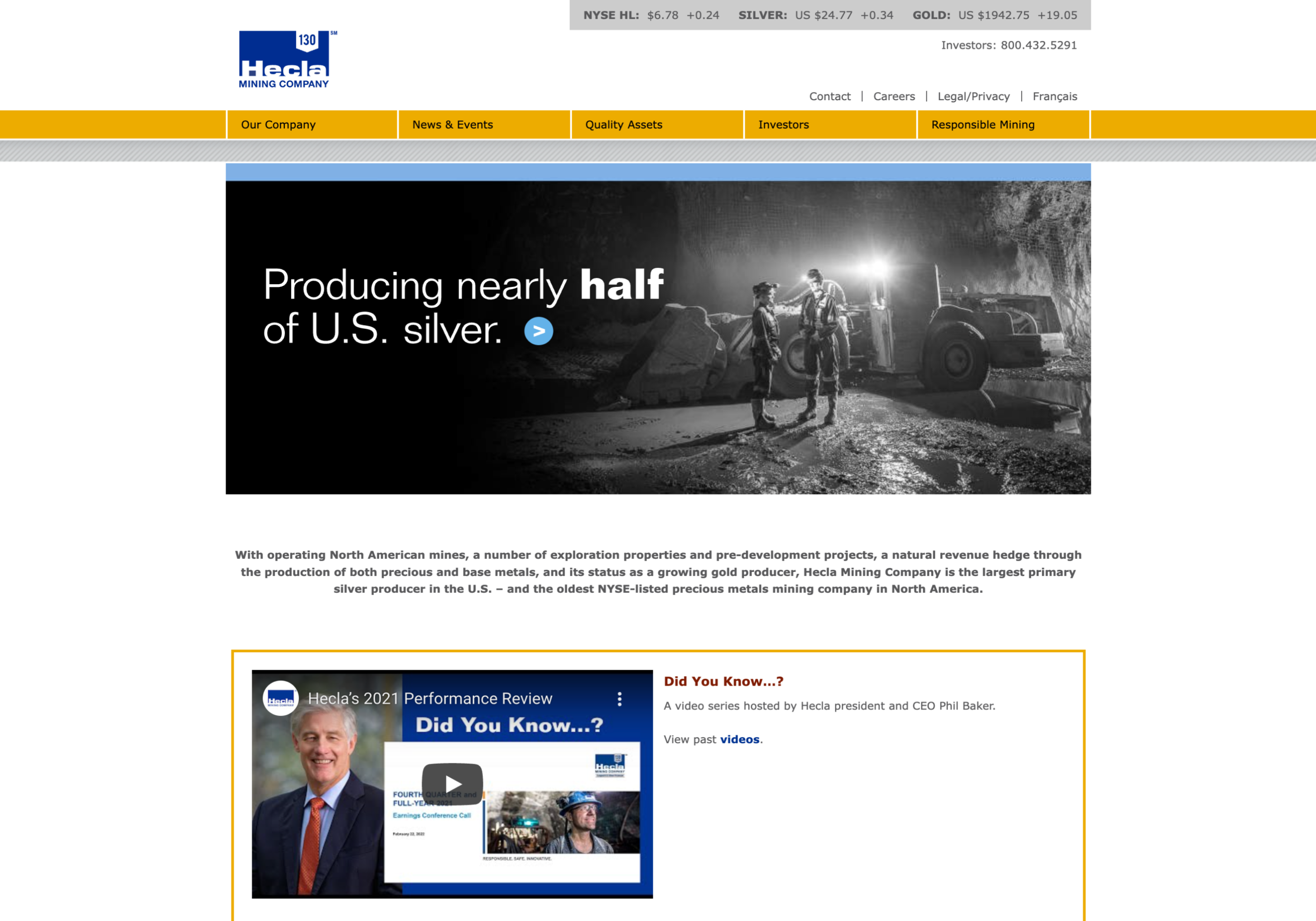 Hecla Mining Company